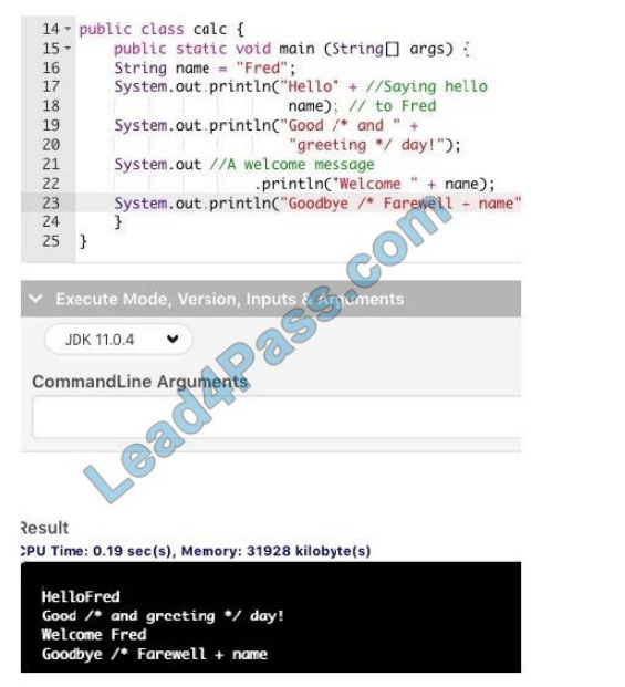 oracle 1z0-811 exam questions q8