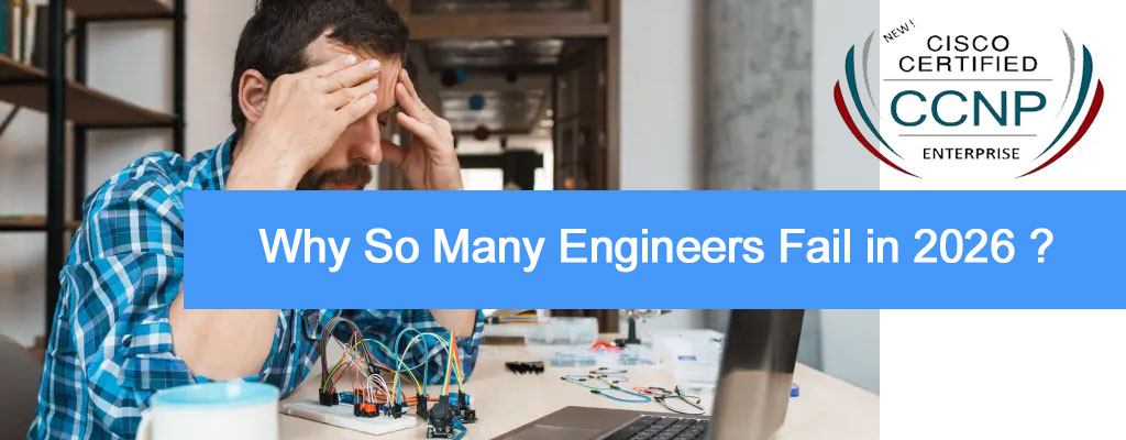 350-401 ENCOR — Why So Many Engineers Fail in 2026